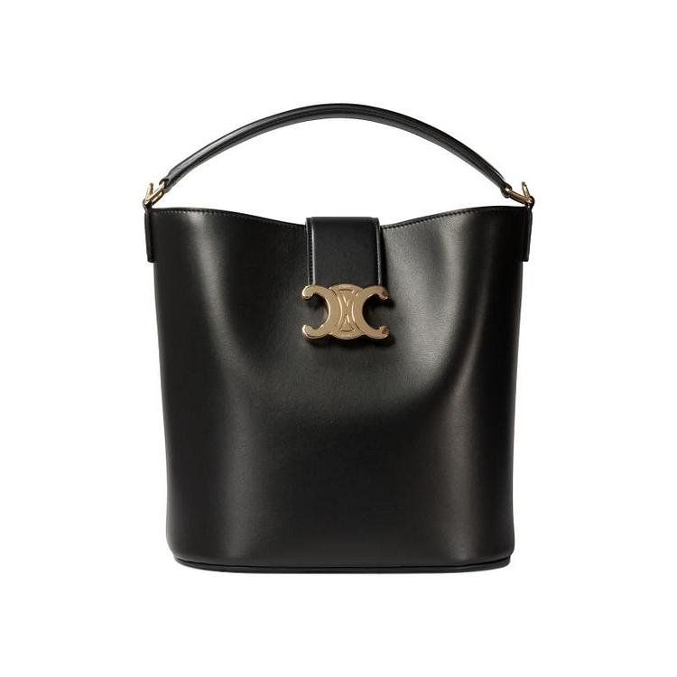 Black Celine Medium Bucket Louise handbag